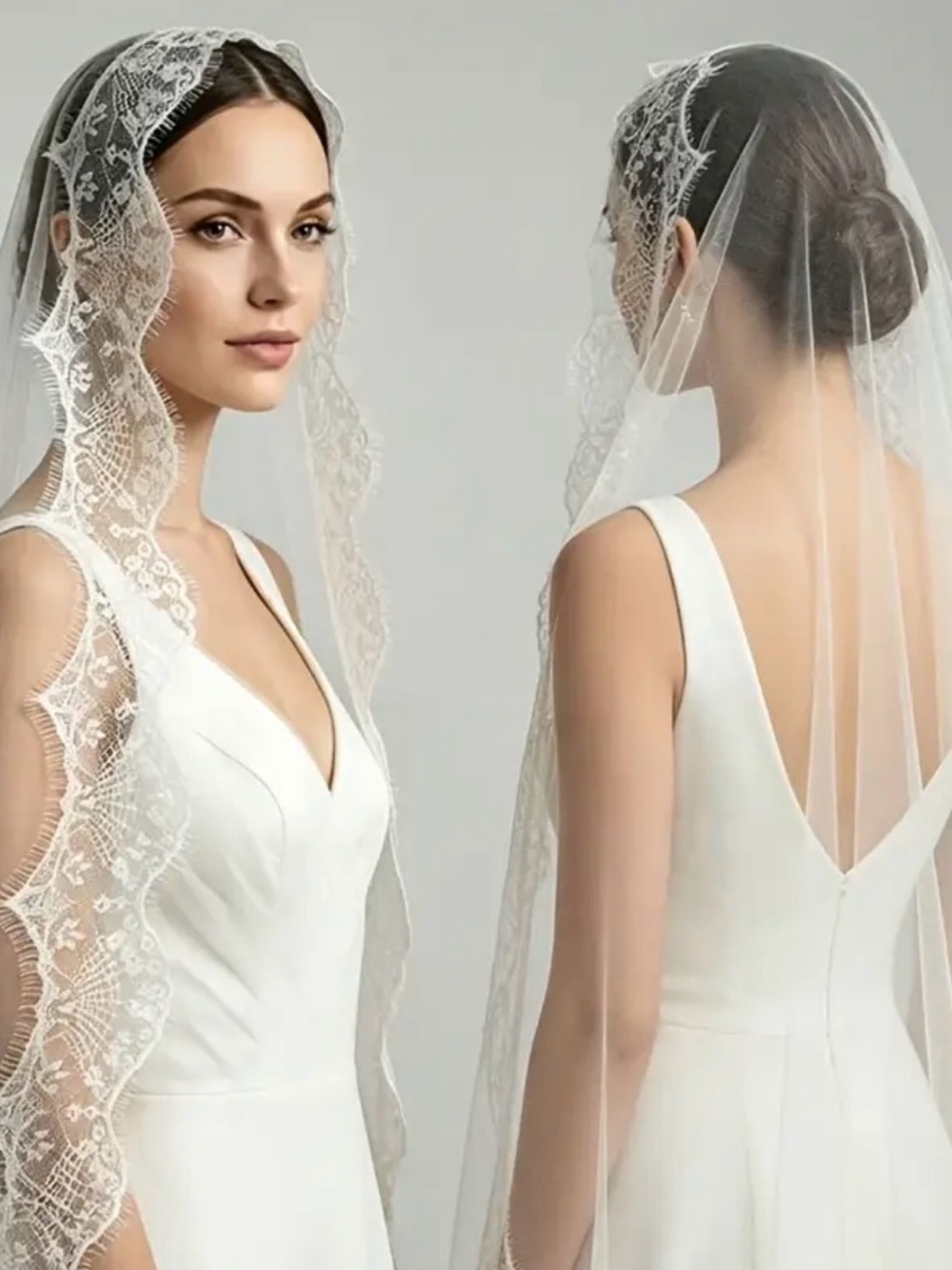 Lace-Edged Veil
